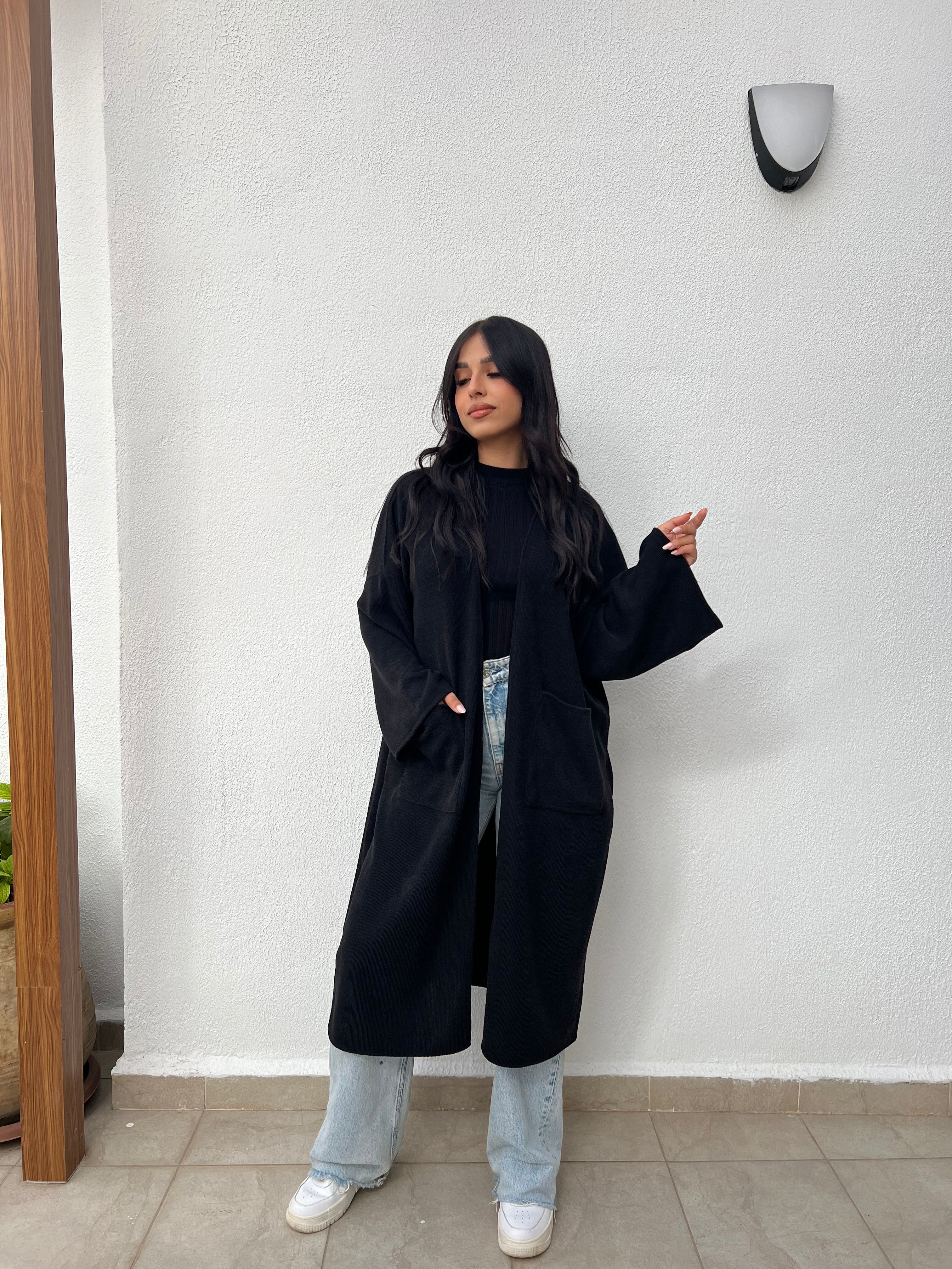 Gilet laine côtelé