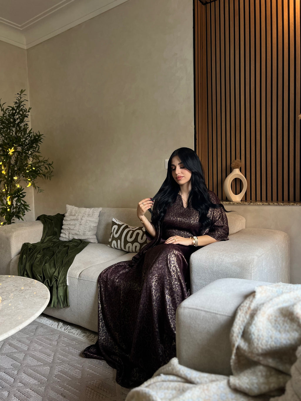 Robe d’hôtesse imprimé léopard