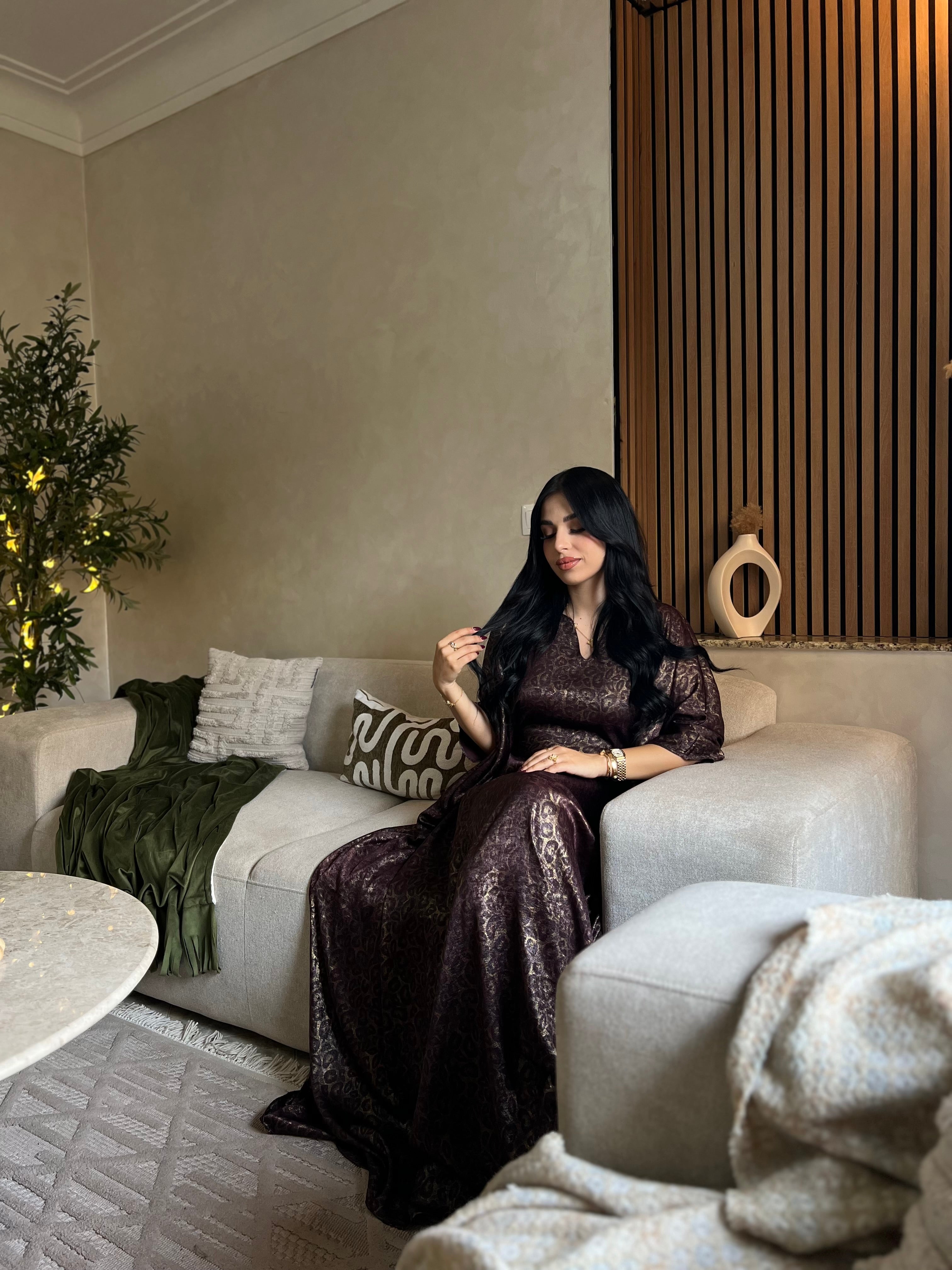 Robe d’hôtesse imprimé léopard