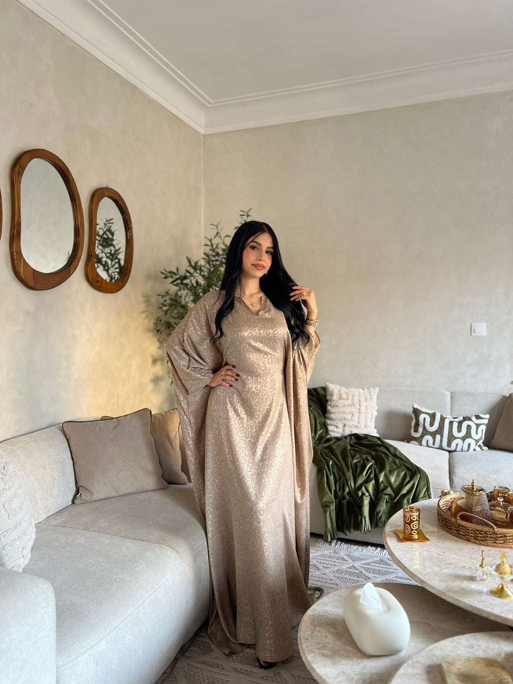 Robe d’hôtesse imprimé léopard