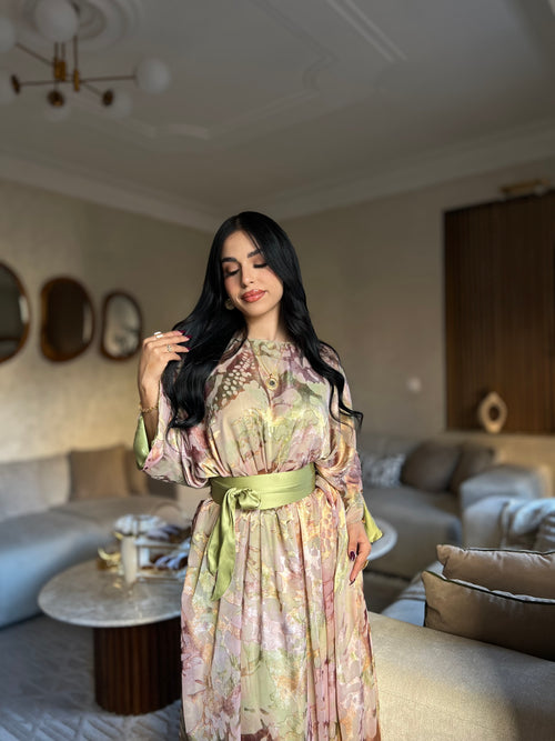 Gandoura mousseline de soie