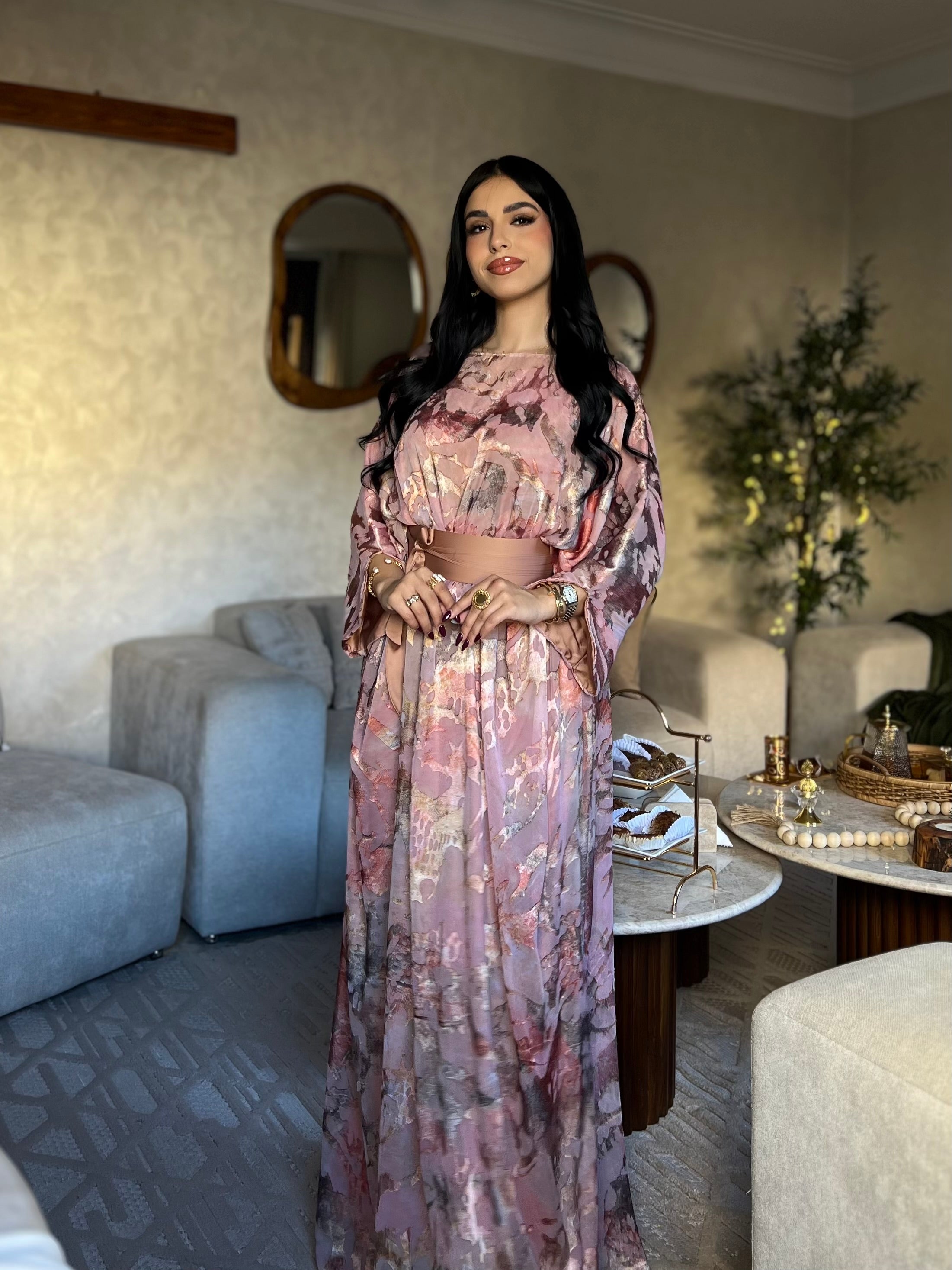 Gandoura mousseline de soie