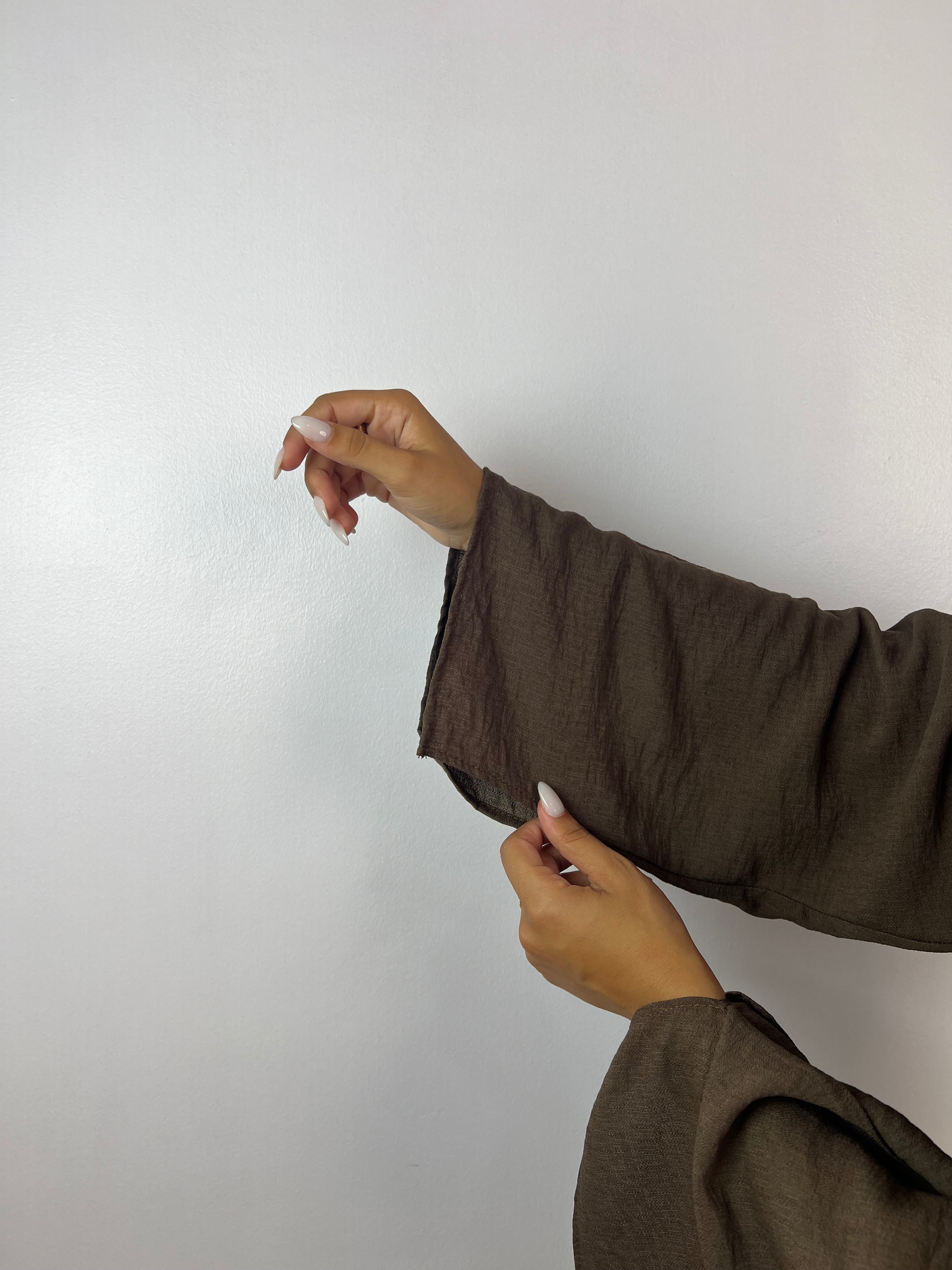 Ensemble lin froissé