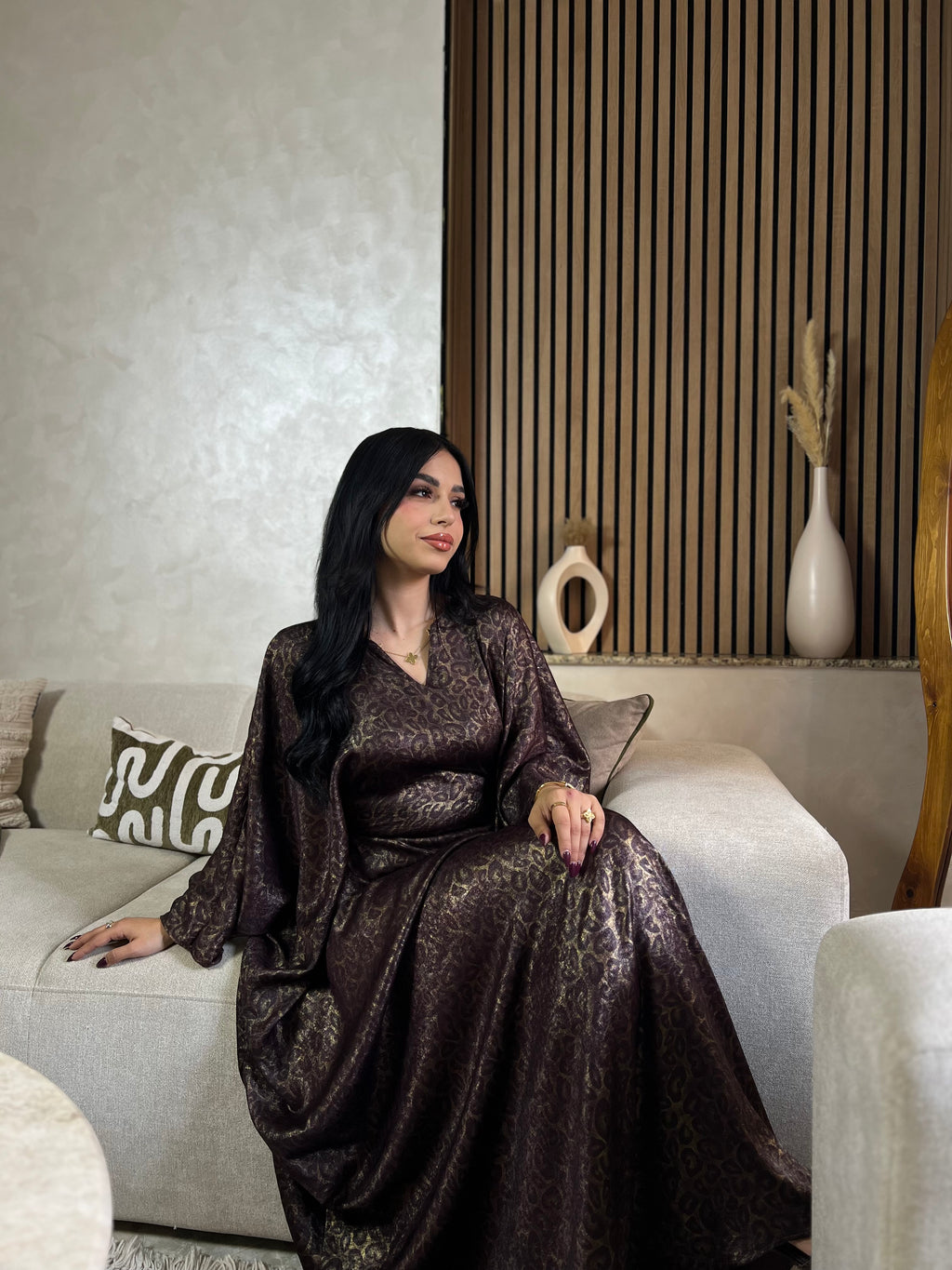 Robe d’hôtesse imprimé léopard