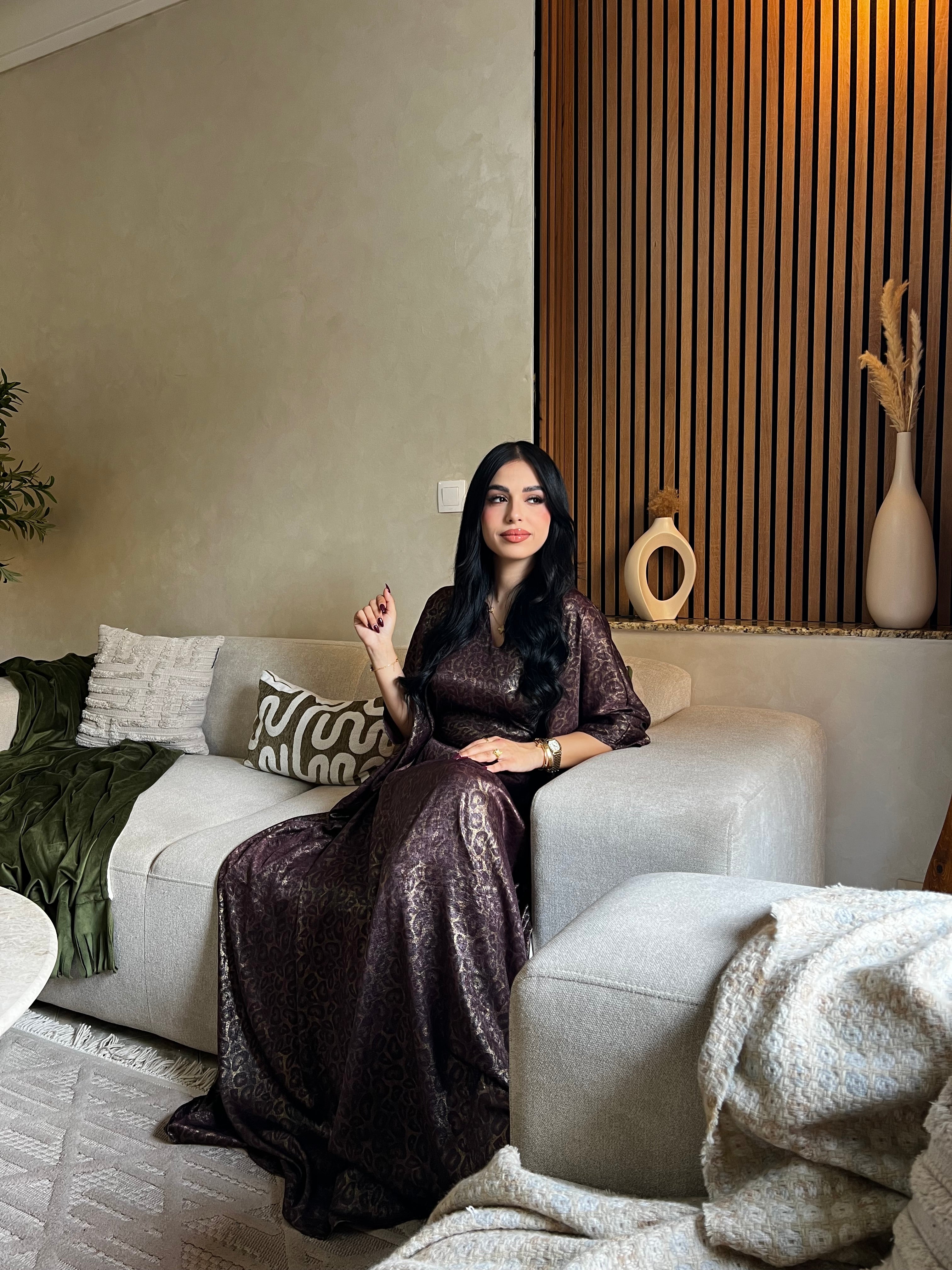 Robe d’hôtesse imprimé léopard