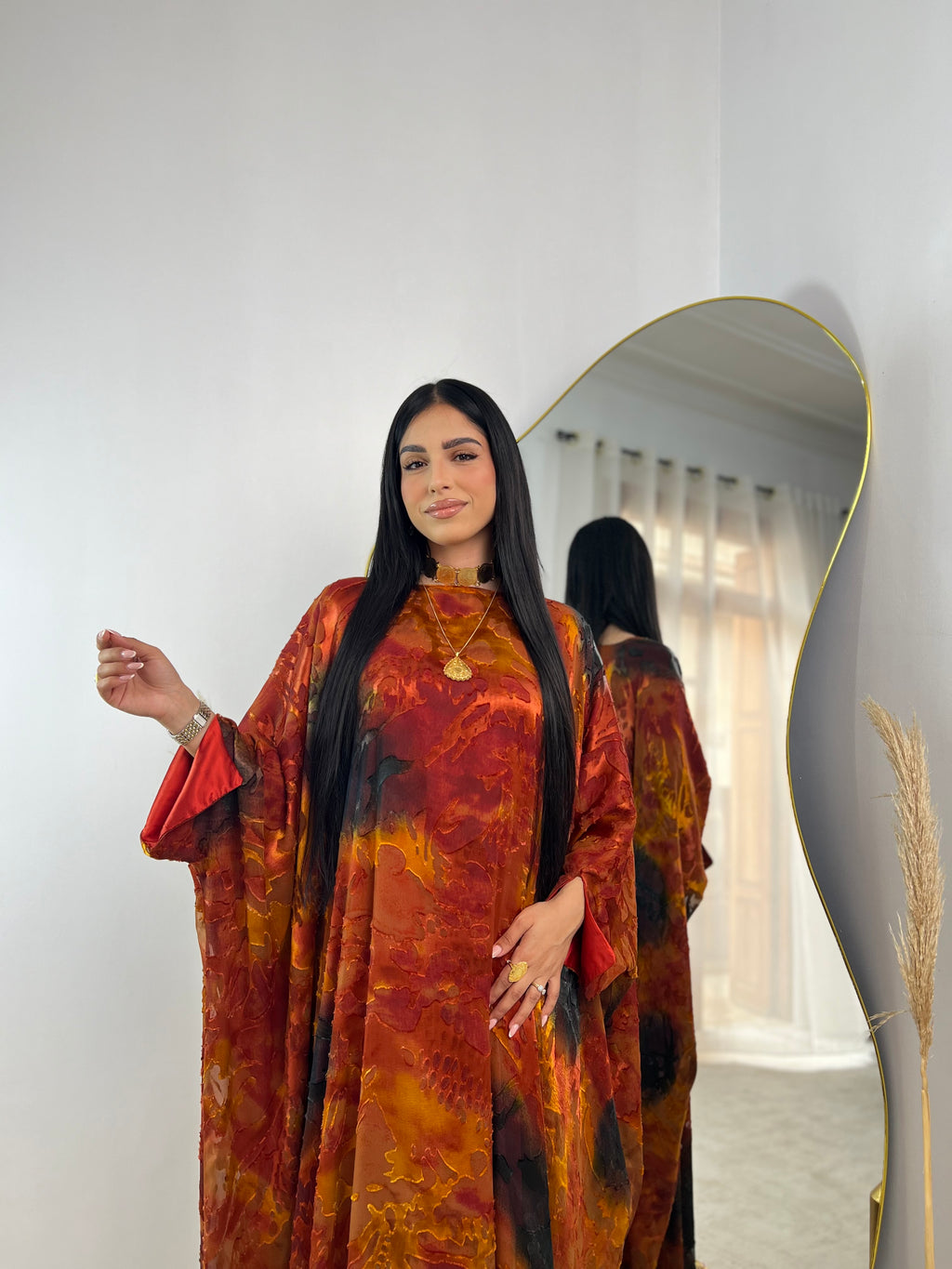 Grandoura mousseline soie