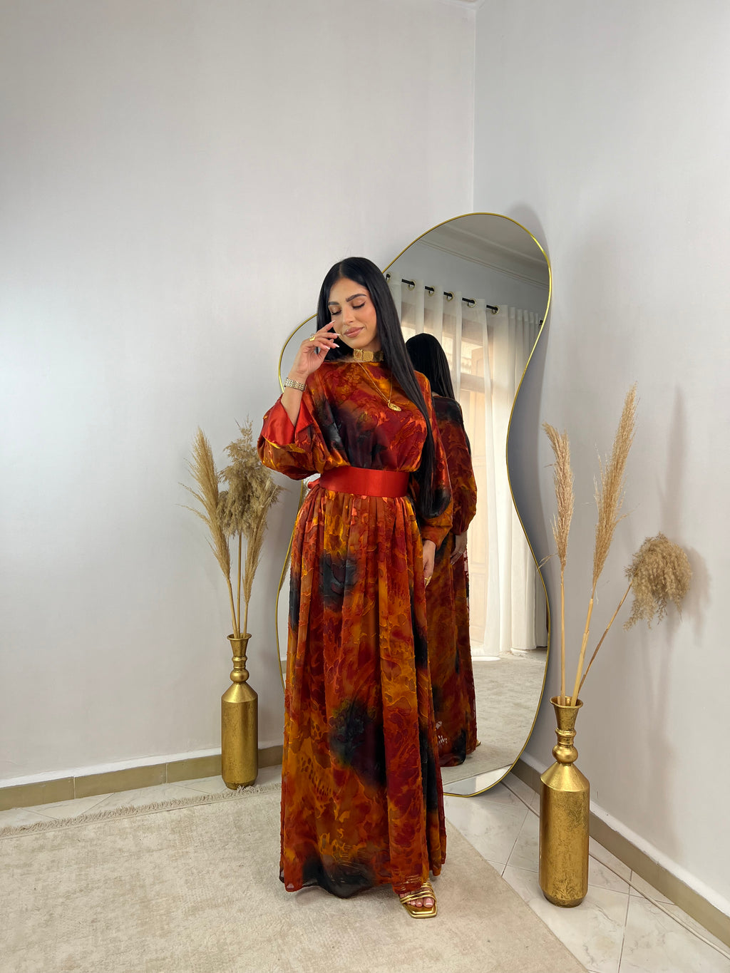 Grandoura mousseline soie