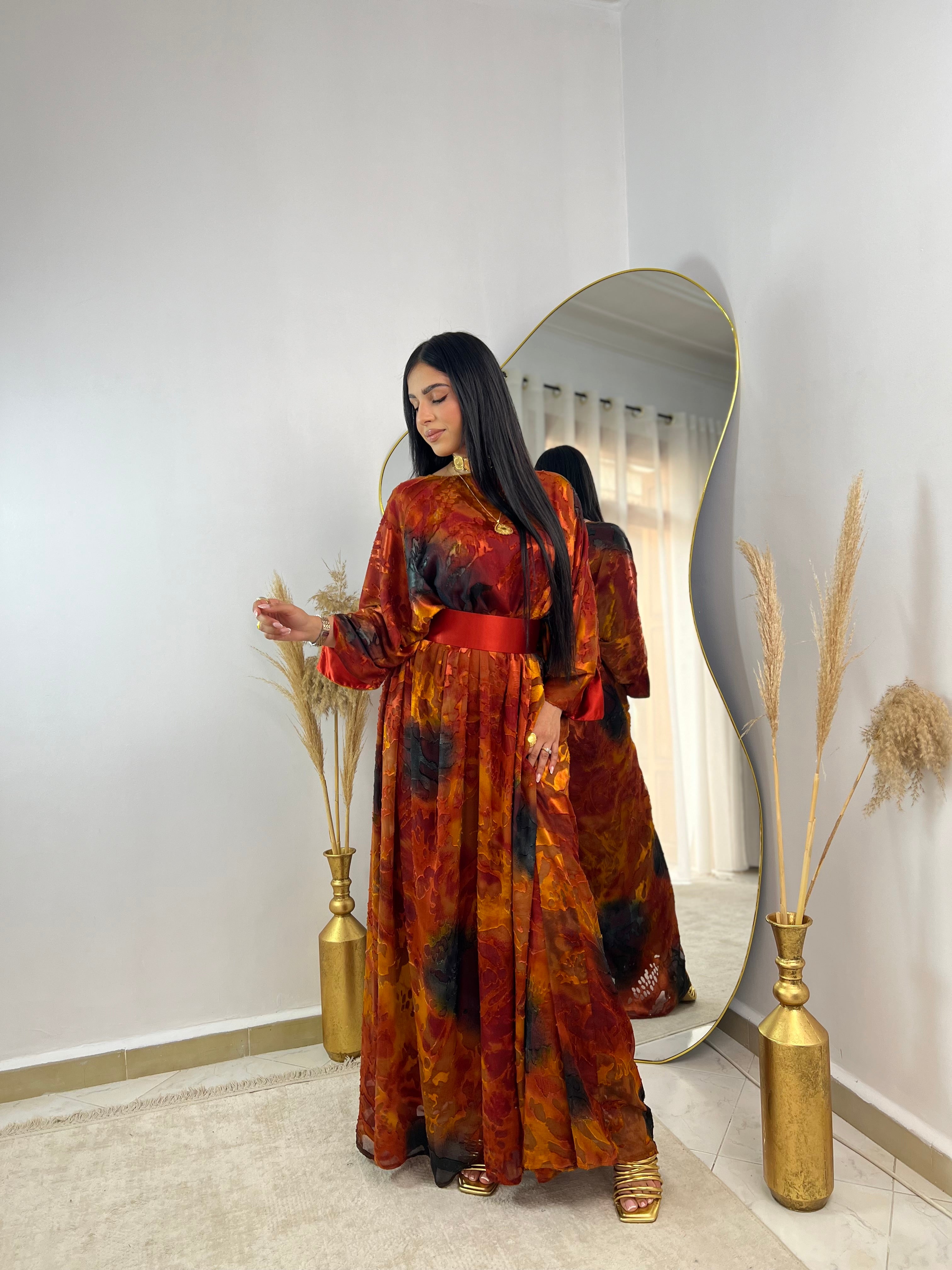 Grandoura mousseline soie