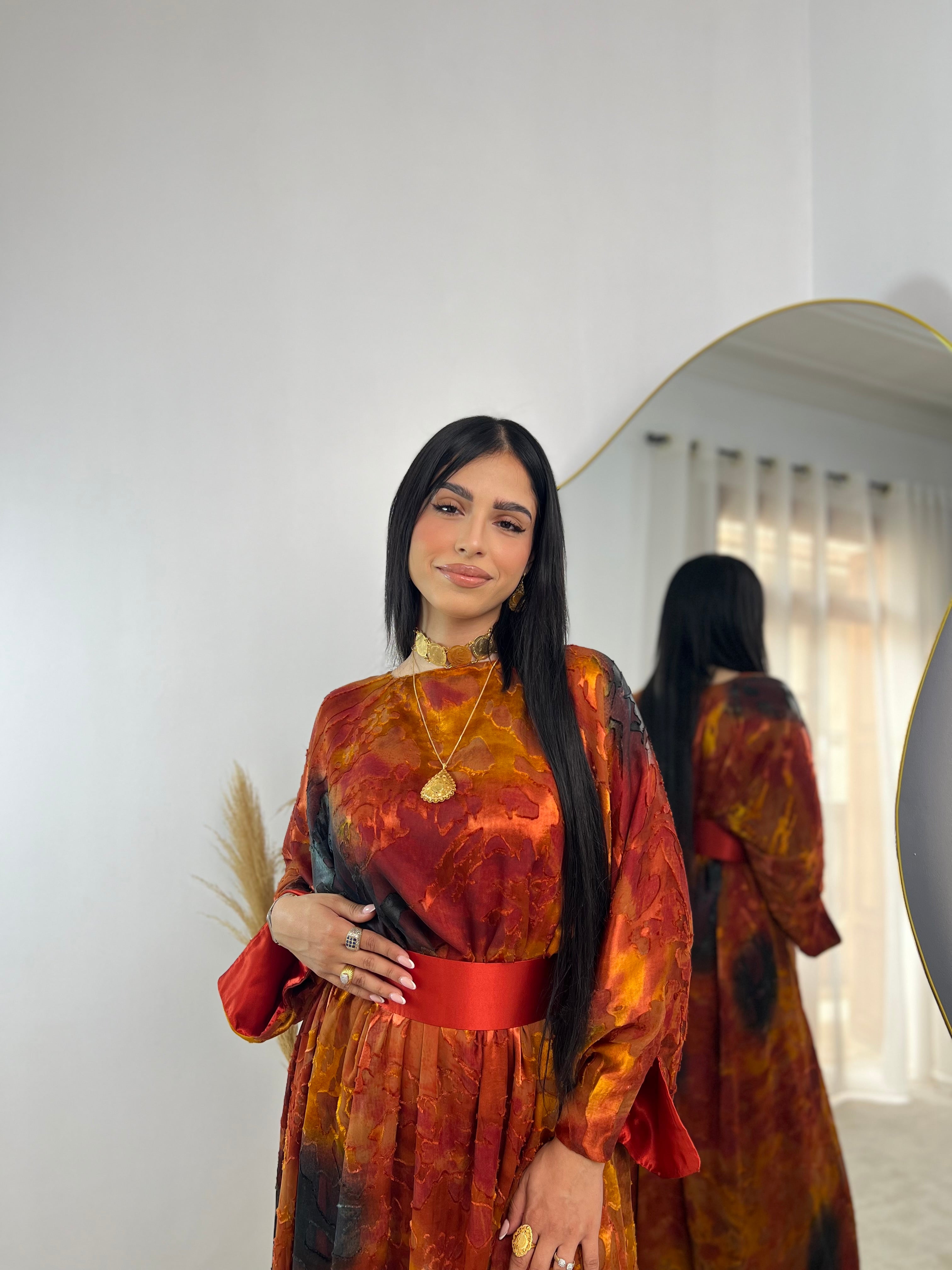 Grandoura mousseline soie