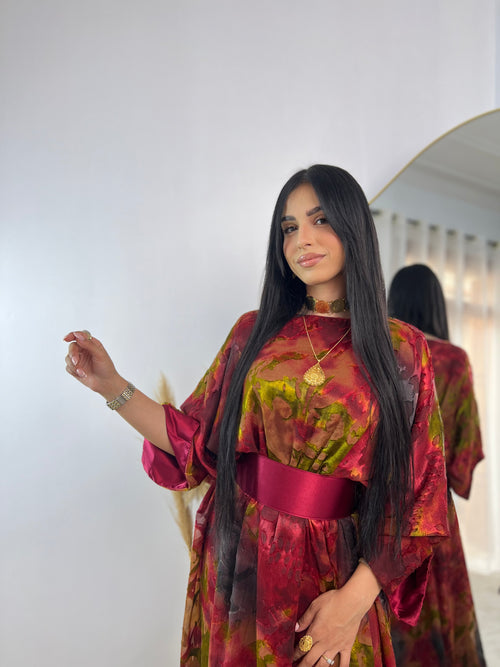 Grandoura mousseline soie